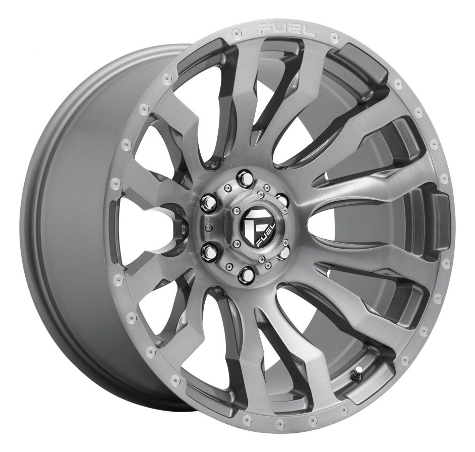 Fuel Wheels<br>Blitz Brushed Gun Metal Grey (20x10)